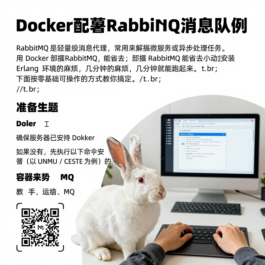 Docker部署RabbitMQ消息队列 配图