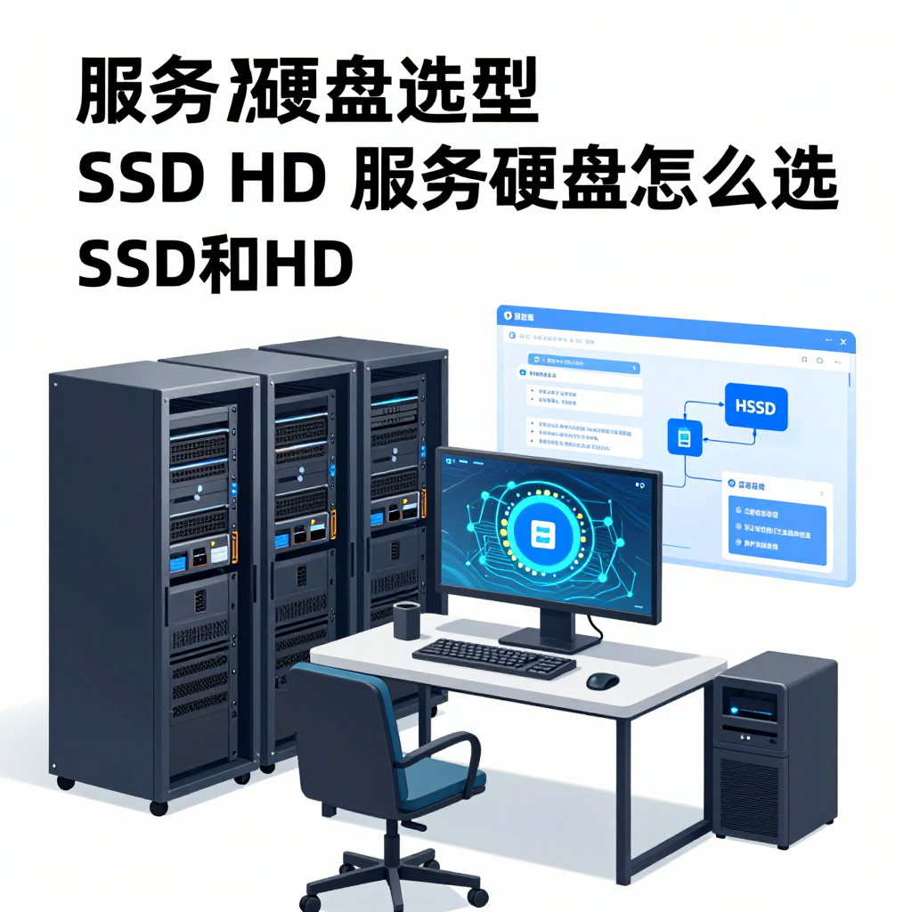 服务器硬盘选型SSD HDD:服务器硬盘怎么选?SSD和HD 配图