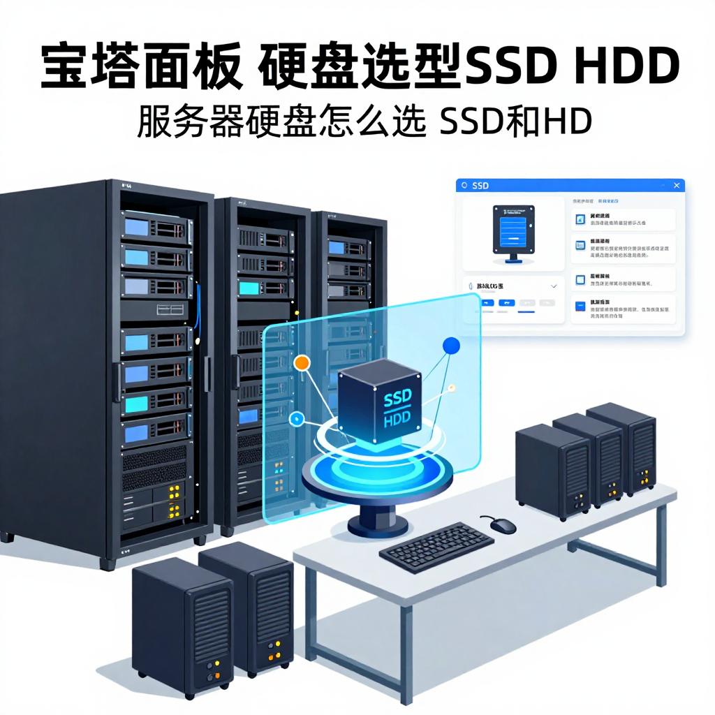 服务器硬盘选型SSD HDD:服务器硬盘怎么选?SSD和HD 配图