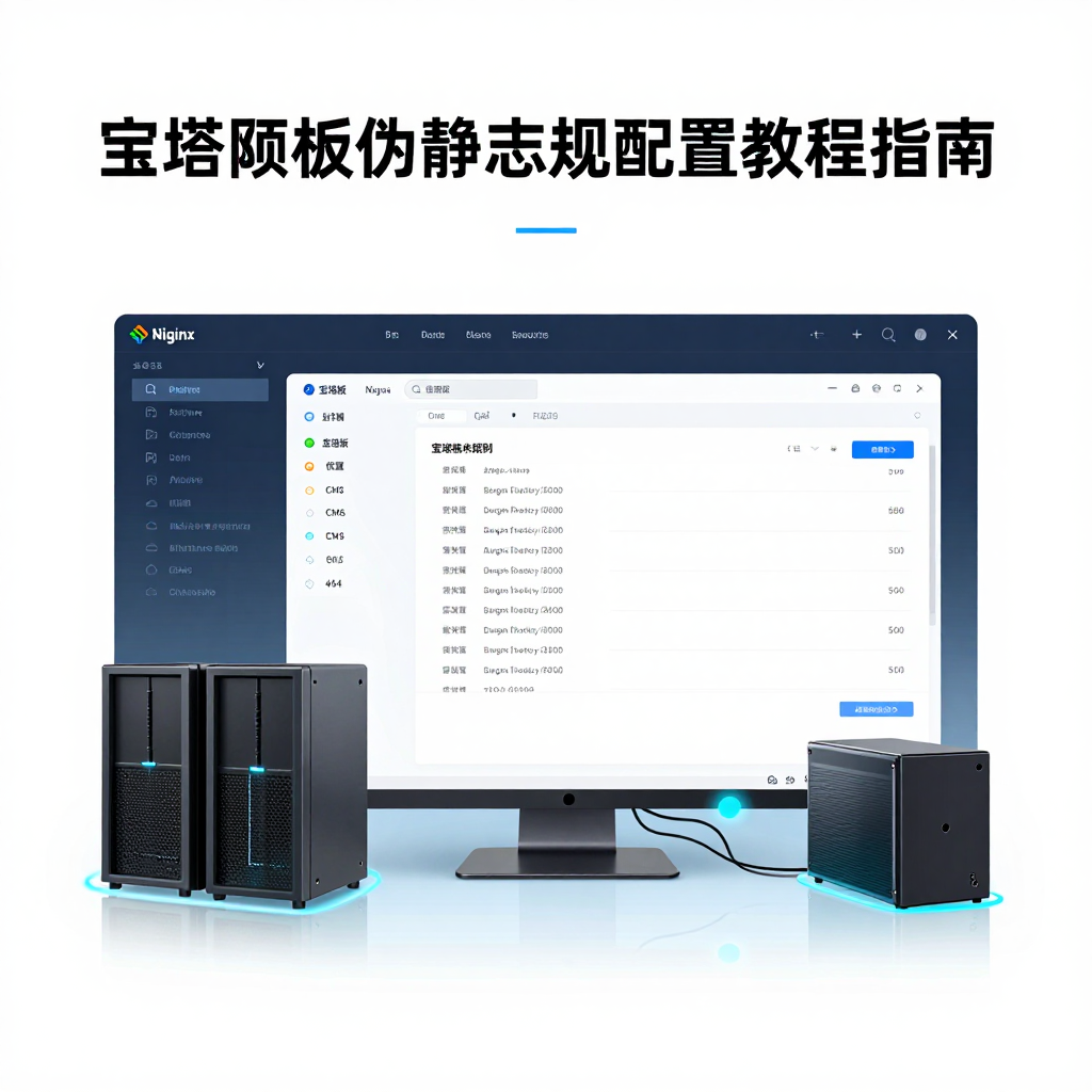 宝塔面板伪静态规则配置教程指南 配图