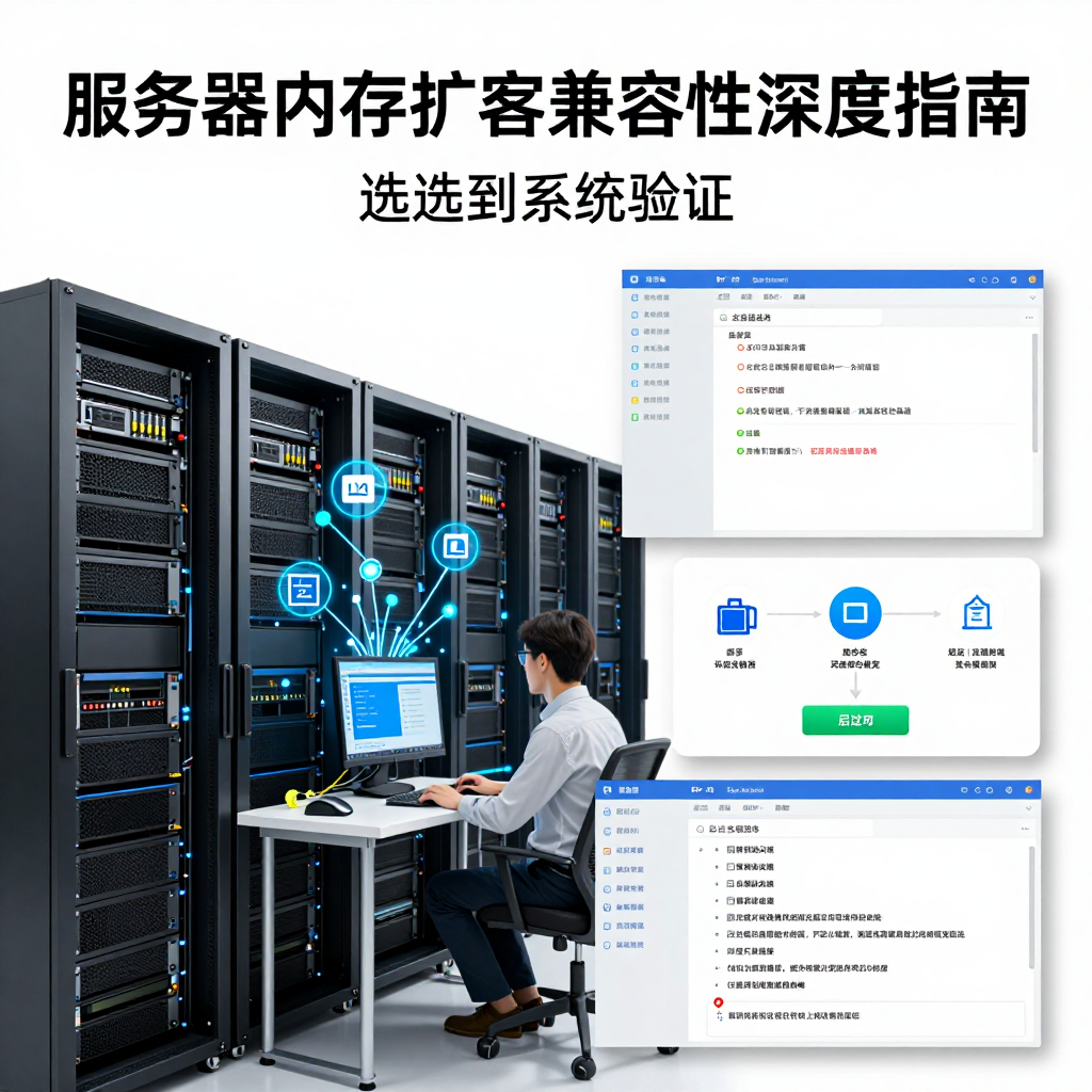 服务器内存扩容兼容性深度指南:从选型到系统验证 配图