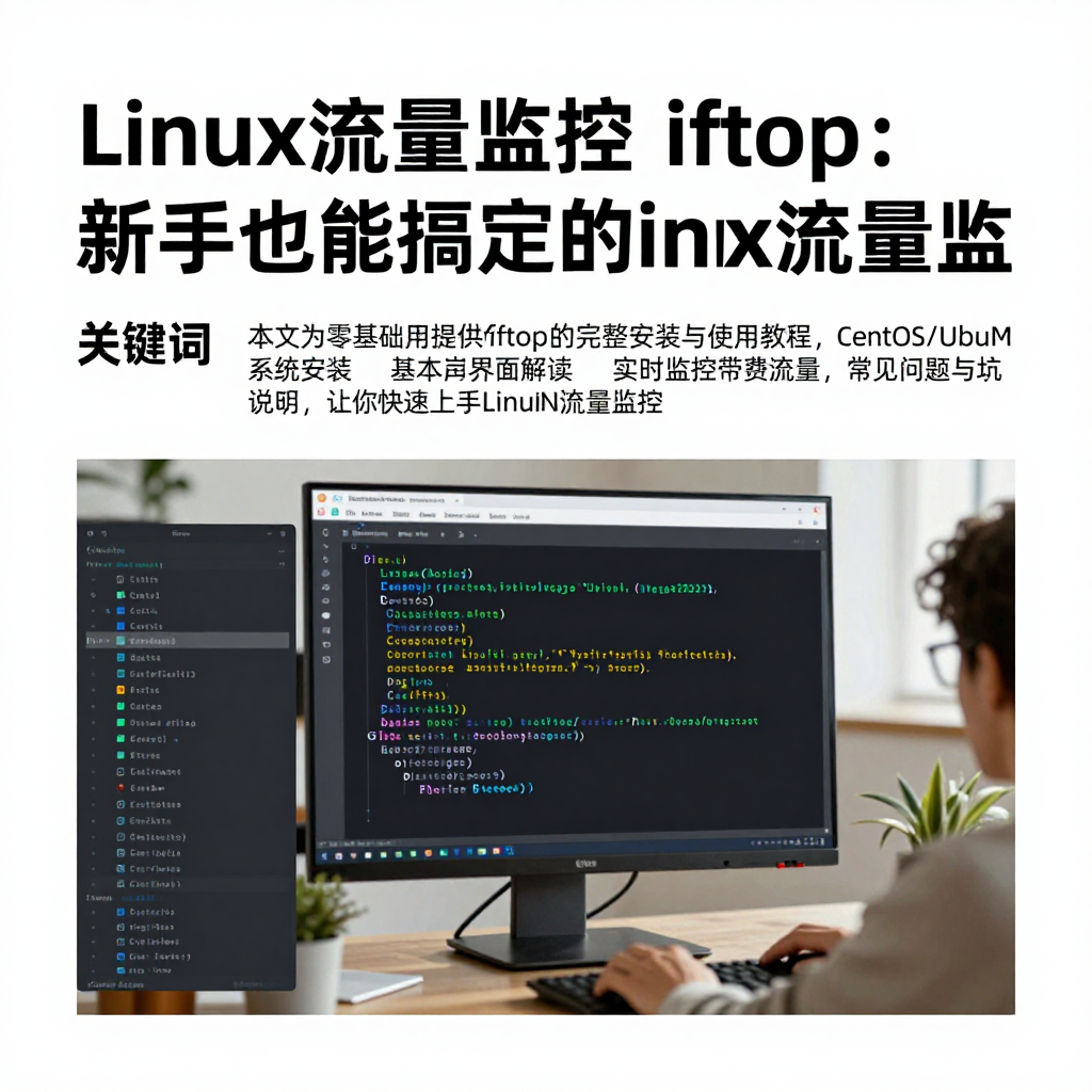Linux流量监控iftop:新手也能搞定的Linux流量监
