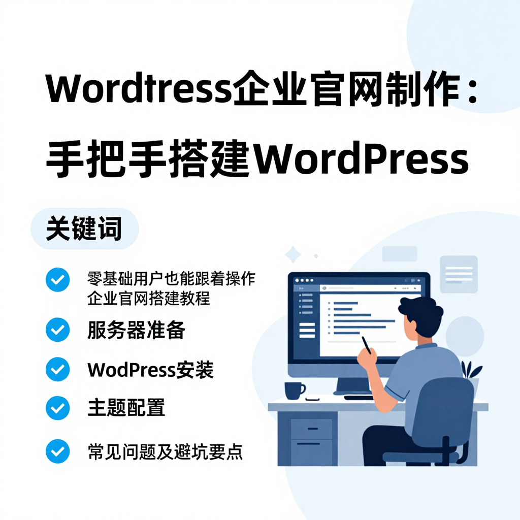 WordPress企业官网制作:手把手搭建WordPress
