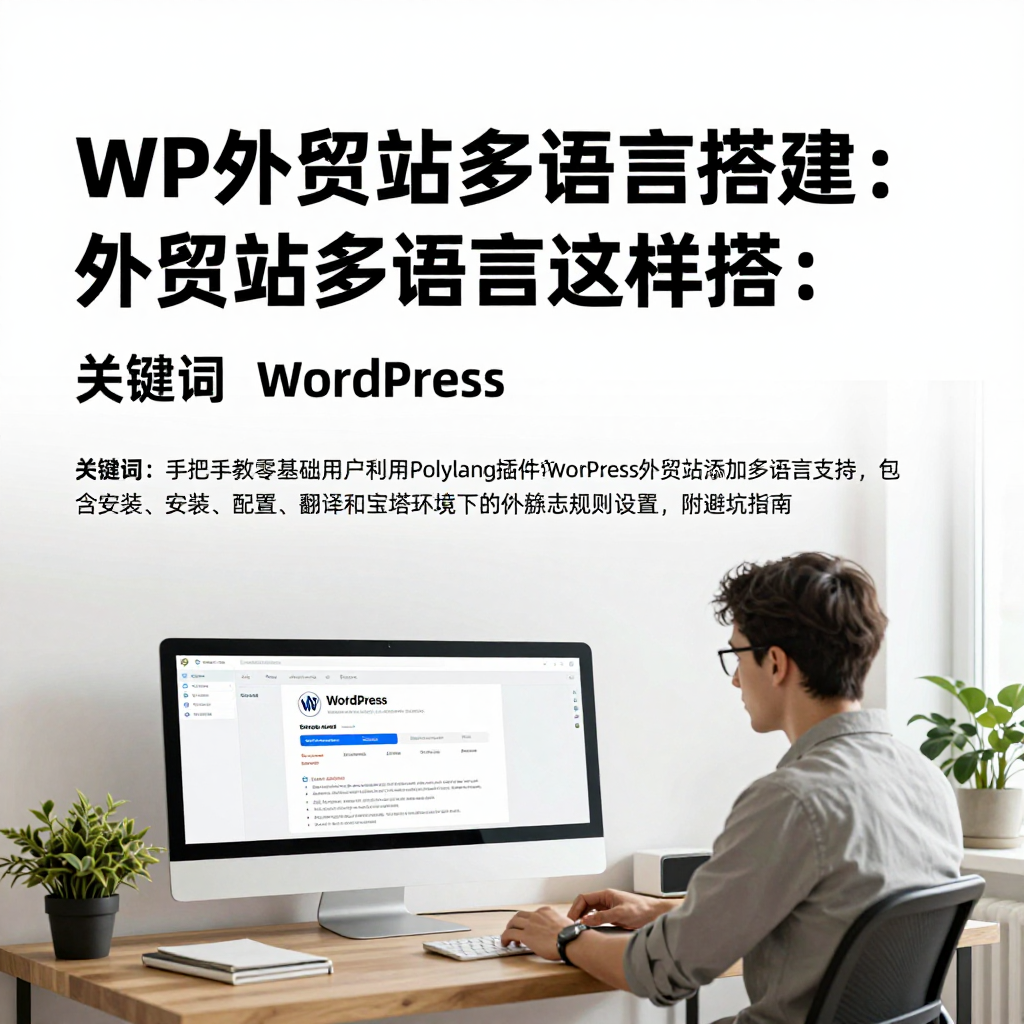 WP外贸站多语言搭建：外贸站多语言这样搭：WordPress
